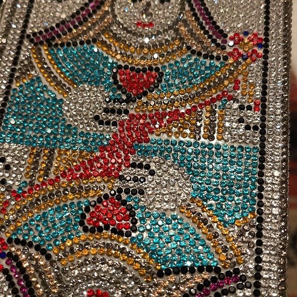 Queen of Hearts Sparkly Clutch - Picture 3 of 3